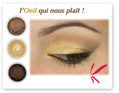 Oeil qui nous plait en OR